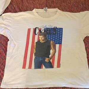 Billy Ray Cyrus Vintage Graphic Tee - Cream